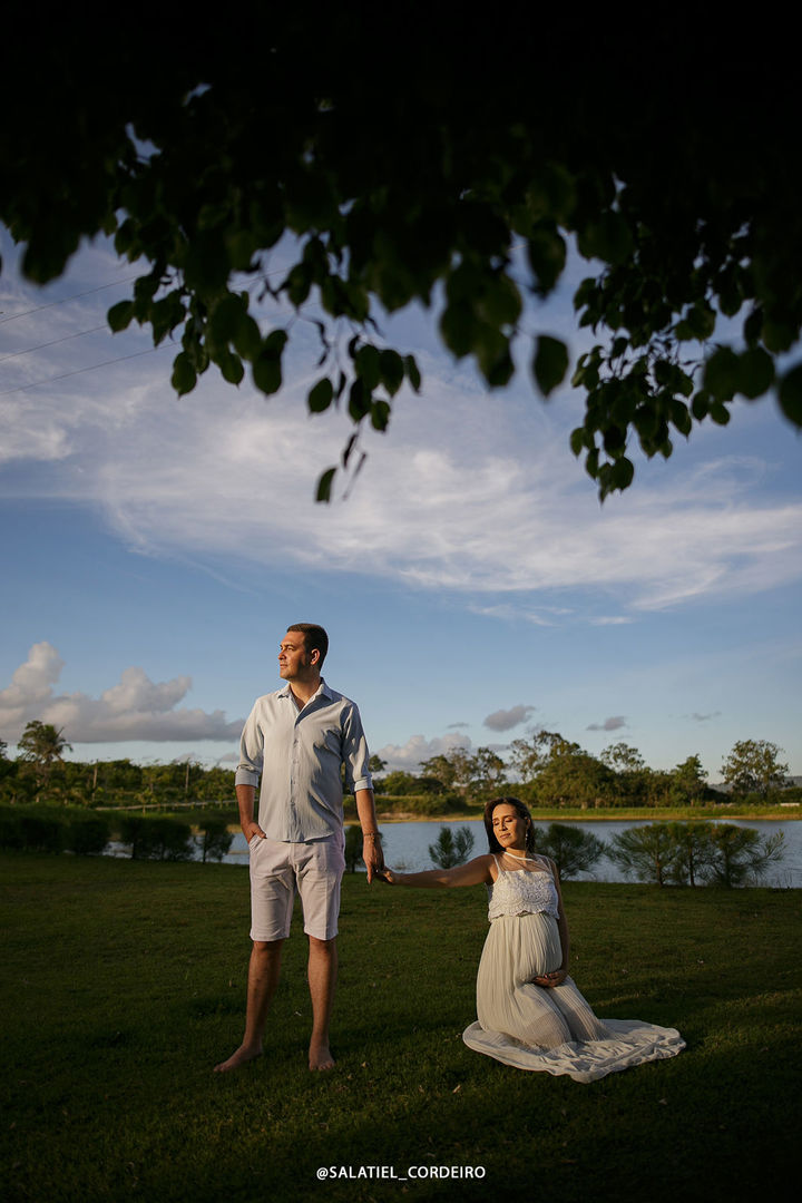 Foto Ensaio de gestante no pôr do sol de Caruaru - Simone + Alisson Foto Ensaio de gestante no pôr do sol de Caruaru - Simone + Alisson - Imagem 4