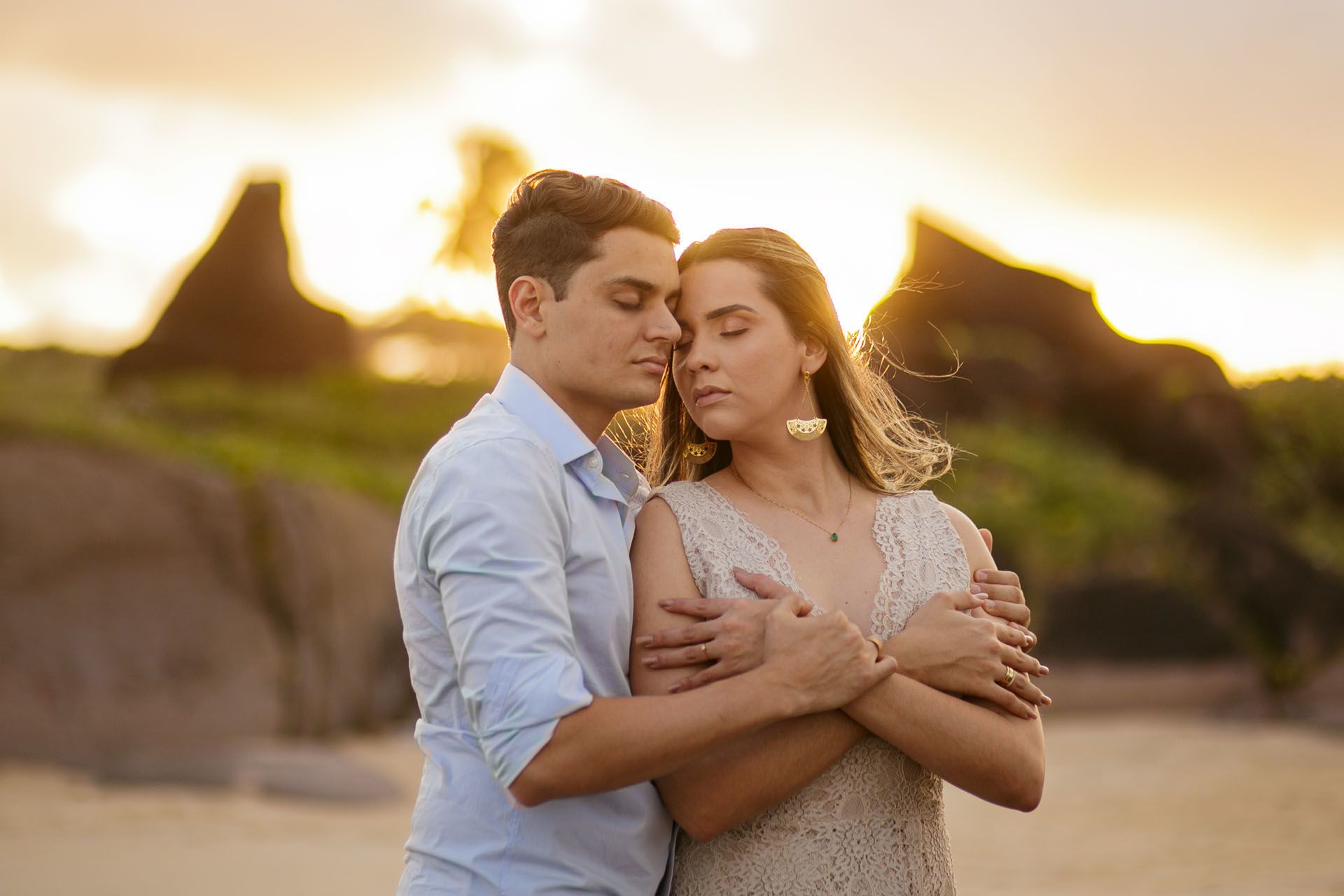 Foto Ensaio pré casamento na praia do Paiva da Lucy e do Rodrigo Foto Ensaio pré casamento na praia do Paiva da Lucy e do Rodrigo - Imagem 22