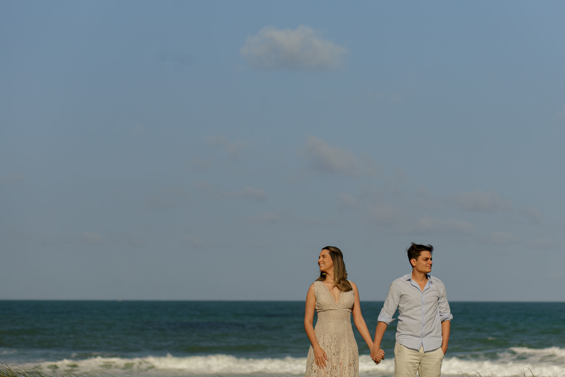 Foto Ensaio pré casamento na praia do Paiva da Lucy e do Rodrigo Foto Ensaio pré casamento na praia do Paiva da Lucy e do Rodrigo - Imagem 0