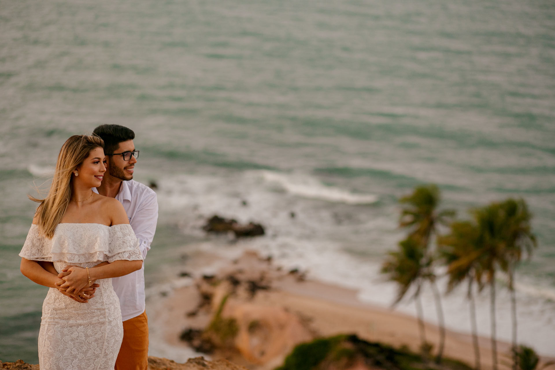 Foto Ensaio pré casamento da Natália e do Renato na praia de Tambaba em João Pessoa Foto Ensaio pré casamento da Natália e do Renato na praia de Tambaba em João Pessoa - Imagem 24