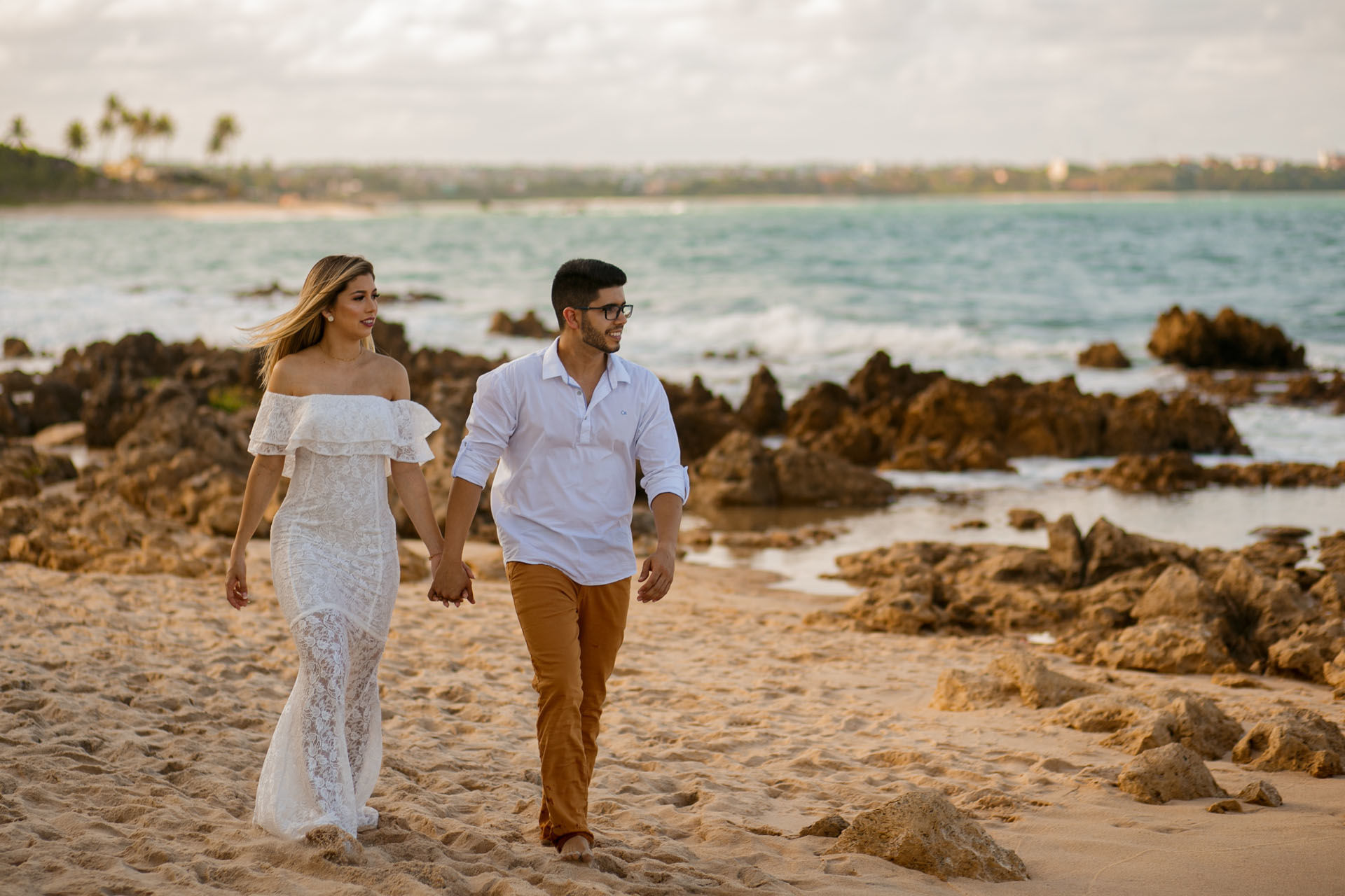 Foto Ensaio pré casamento da Natália e do Renato na praia de Tambaba em João Pessoa Foto Ensaio pré casamento da Natália e do Renato na praia de Tambaba em João Pessoa - Imagem 7