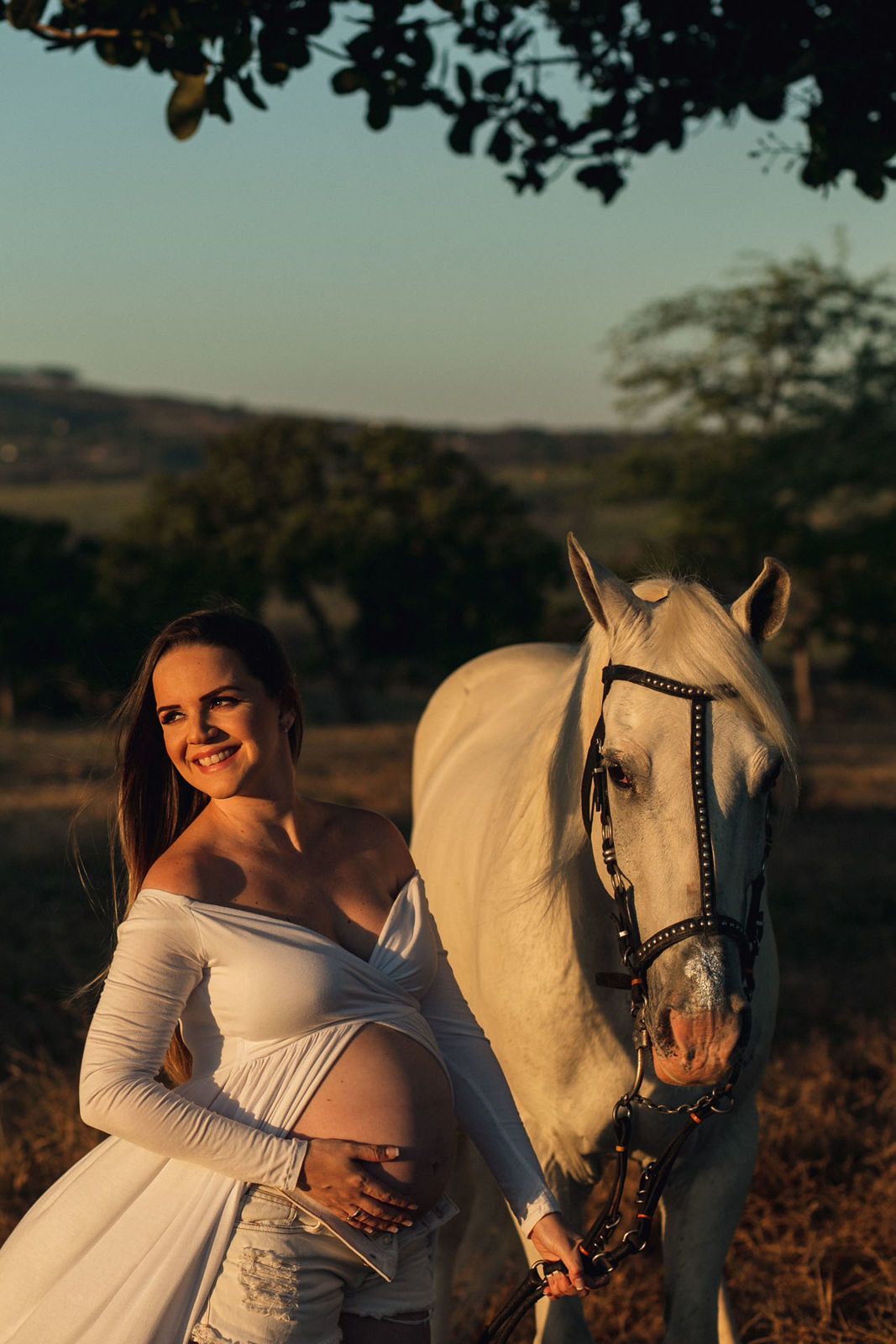 Foto Ensaio de gestante com cavalos da Jéssica e do Joel em Caruaru - PE Foto Ensaio de gestante com cavalos da Jéssica e do Joel em Caruaru - PE - Imagem 8
